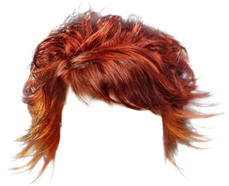 Detail Red Wig Png Nomer 31