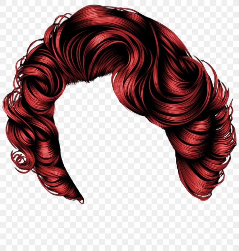 Detail Red Wig Png Nomer 40