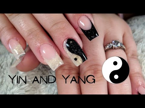 Detail Red Yin Yang Nails Nomer 47