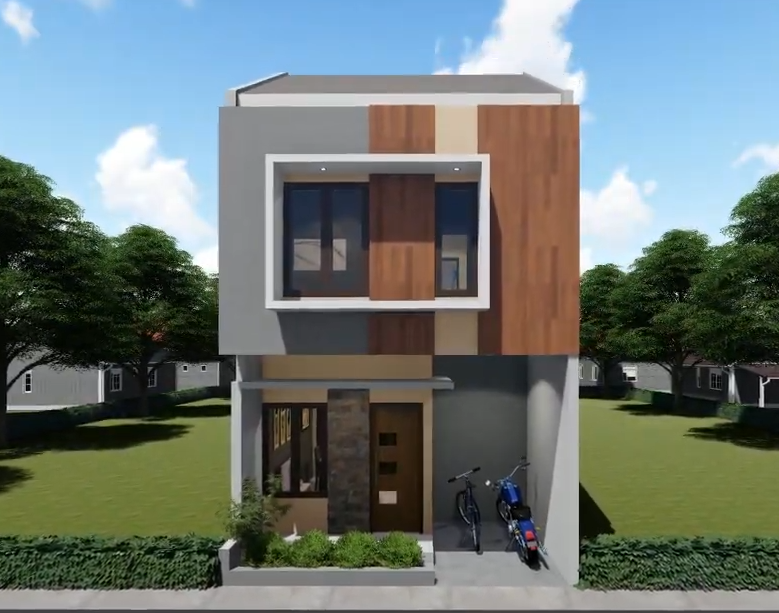 Detail Referensi Rumah Minimalis 2 Lantai Nomer 28