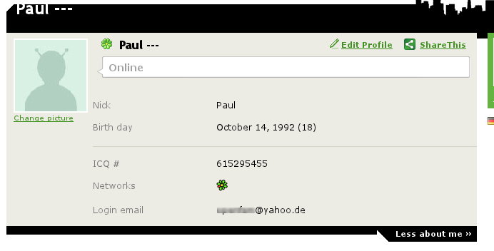 Detail Register Icq With Email Nomer 3
