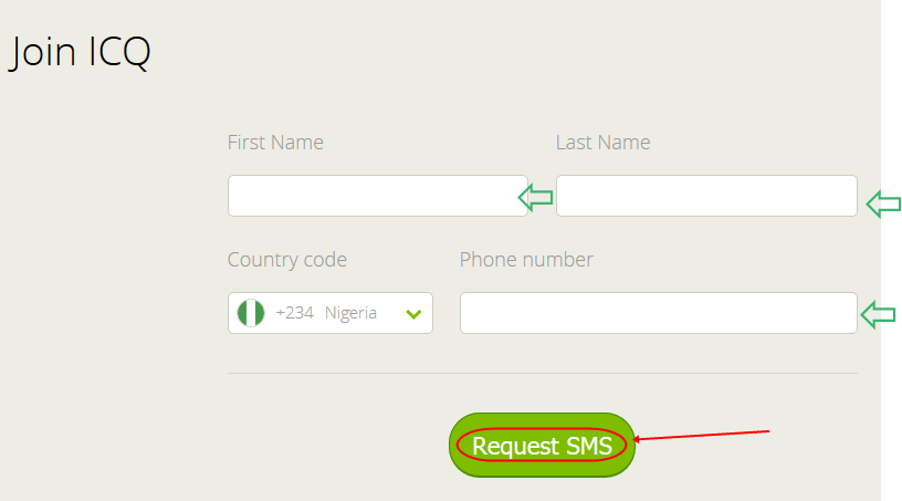 Detail Register Icq With Email Nomer 8