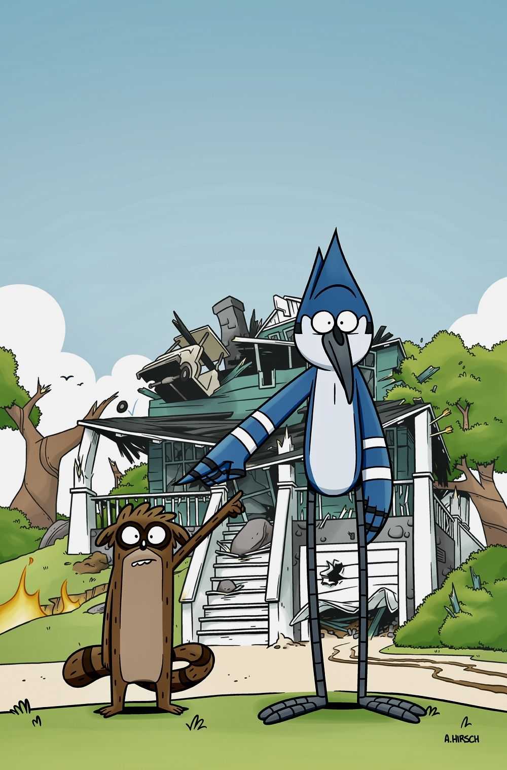 Detail Regular Show Wallpaper Nomer 10