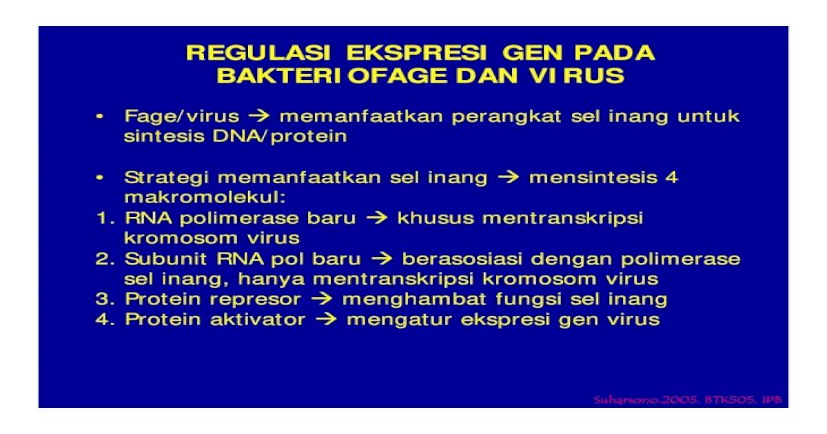 Detail Regulasi Ekspresi Gen Nomer 11