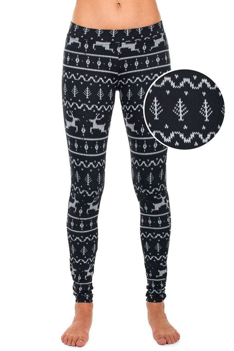 Detail Reindeer Arrow Leggings Nomer 8