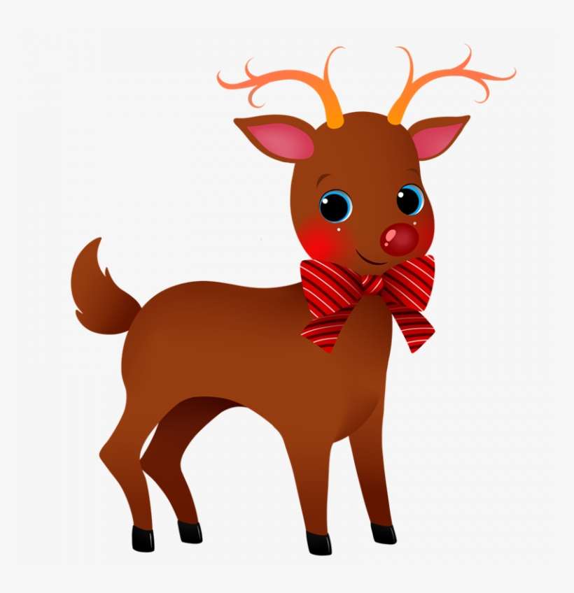 Detail Reindeer Clipart Images Nomer 30