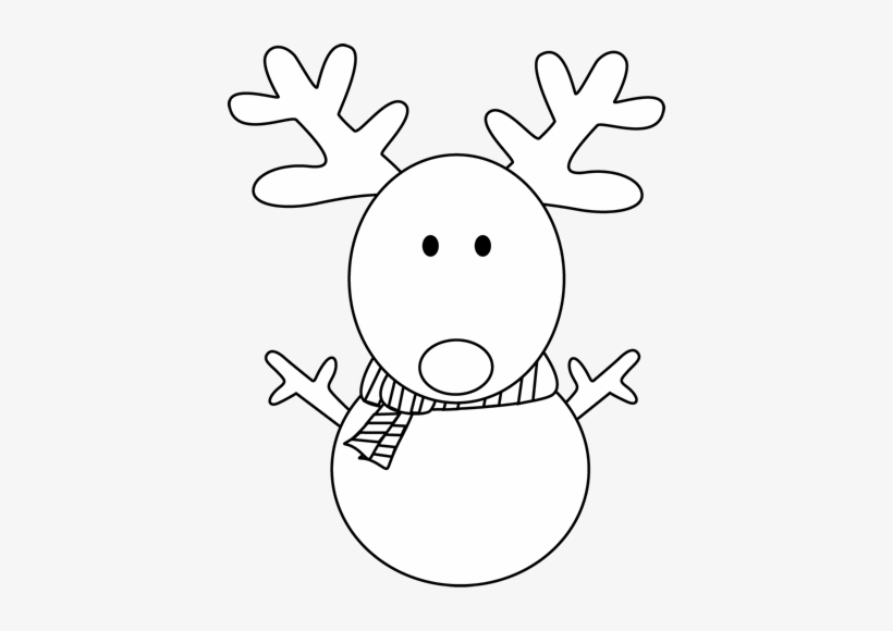 Detail Reindeer Clipart Silhouette Nomer 38