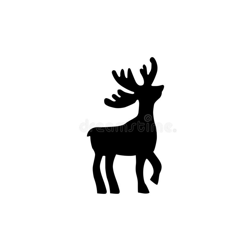 Detail Reindeer Clipart Silhouette Nomer 43