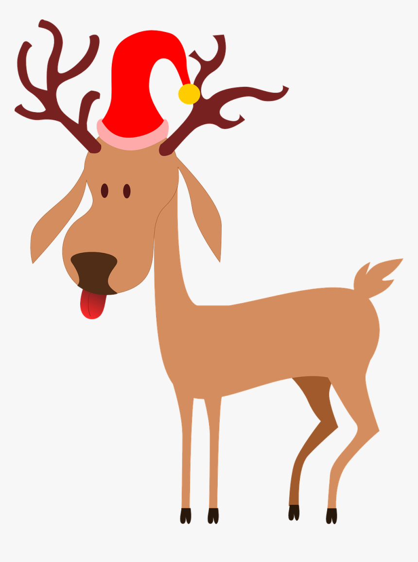 Detail Reindeer Clipart Transparent Nomer 33