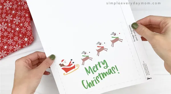 Detail Reindeer Fingerprint Card Nomer 48