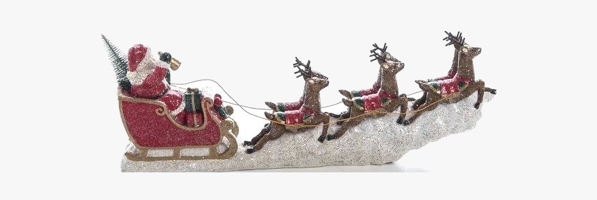 Detail Reindeer Flying Clipart Nomer 49