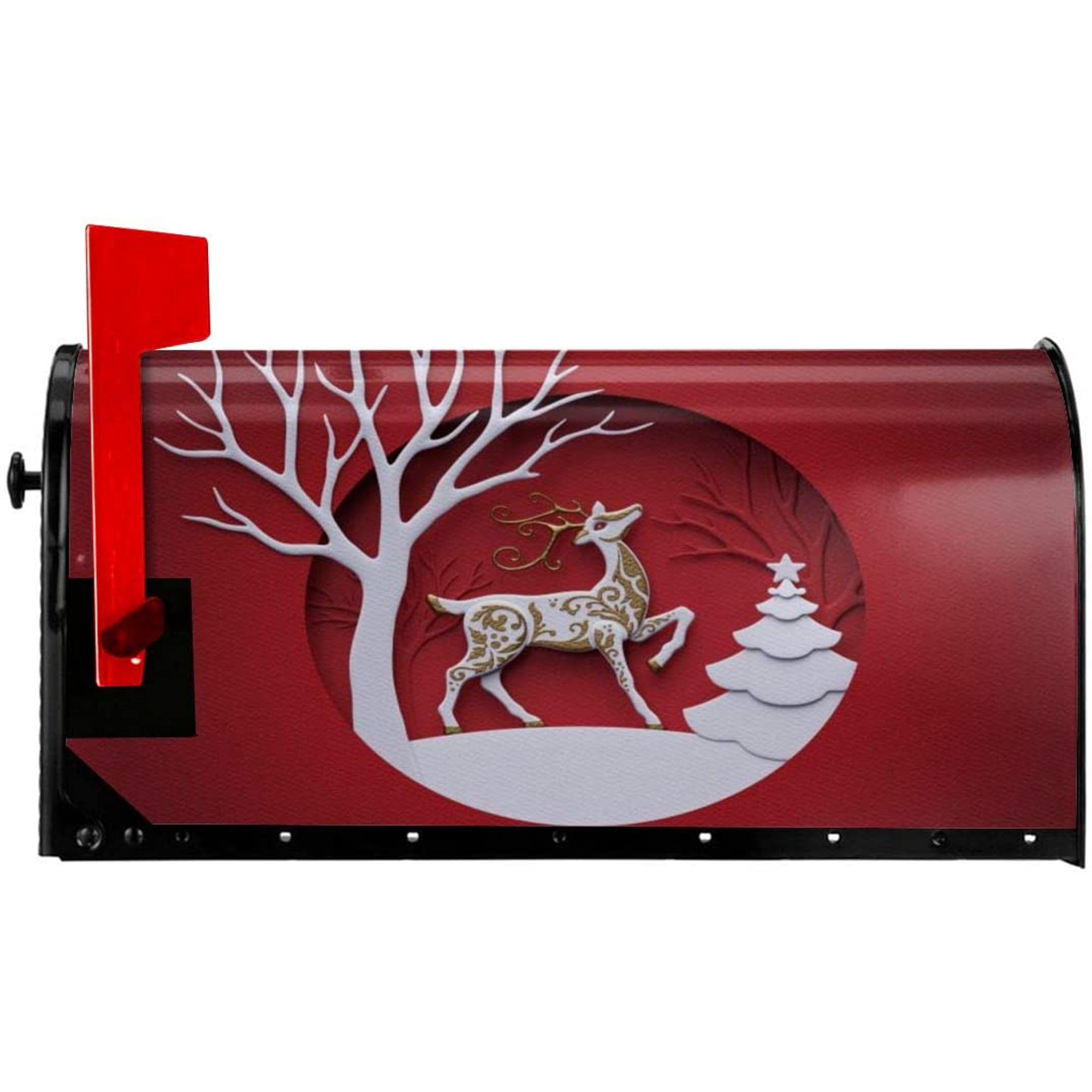 Detail Reindeer Mailbox Nomer 50