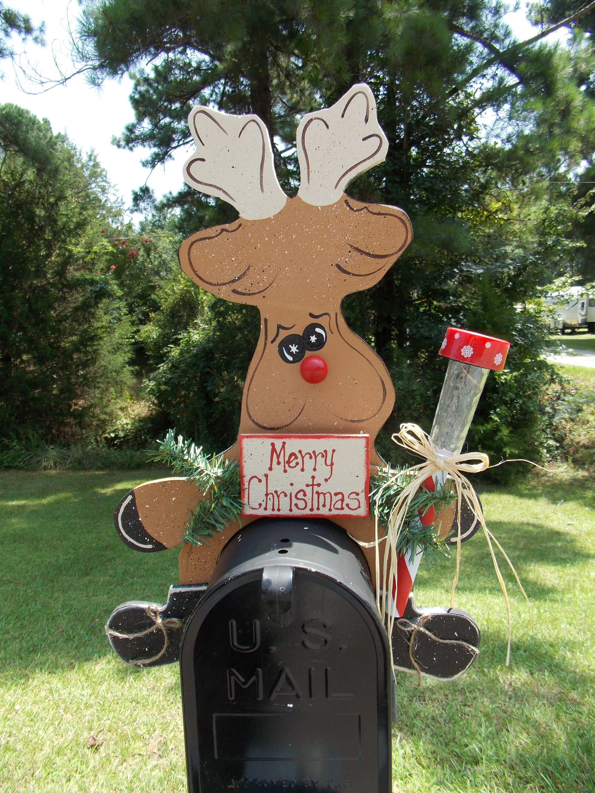 Detail Reindeer Mailbox Nomer 7