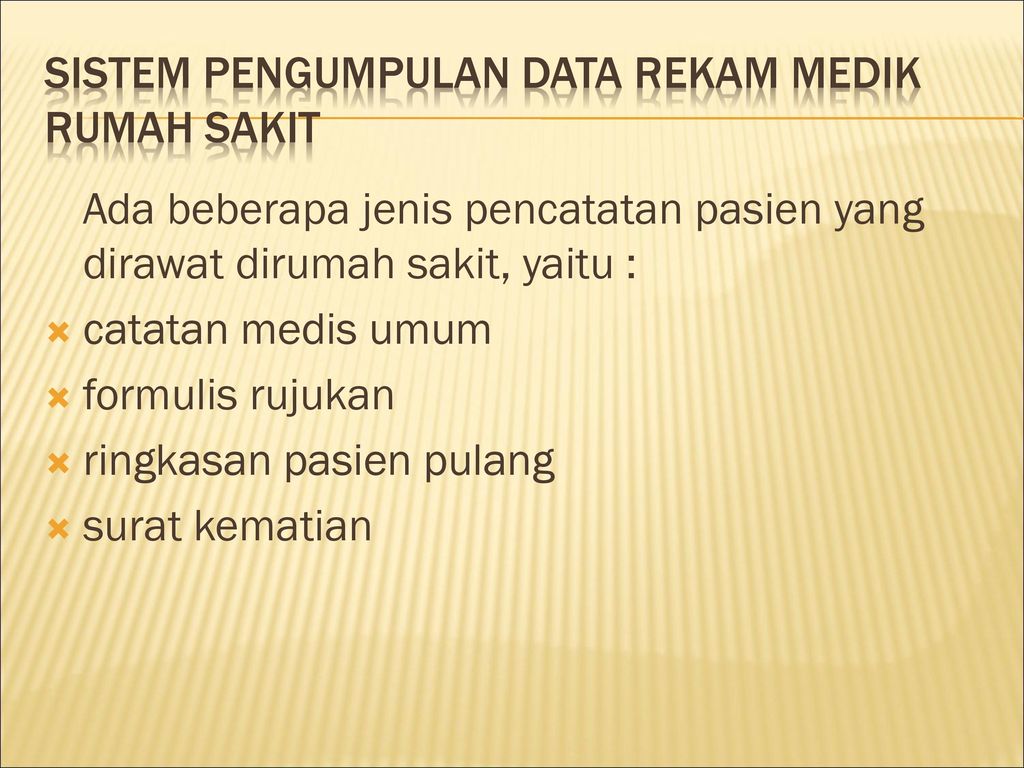 Detail Rekam Medis Rumah Sakit Nomer 24