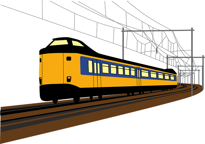 Detail Rel Kereta Vector Nomer 50