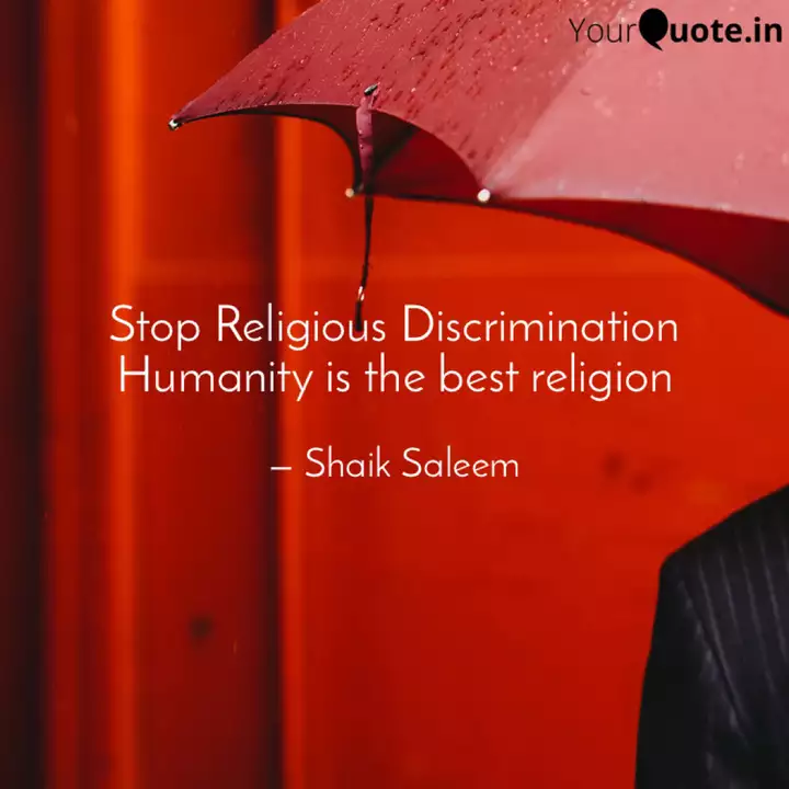 Detail Religious Discrimination Quotes Nomer 21