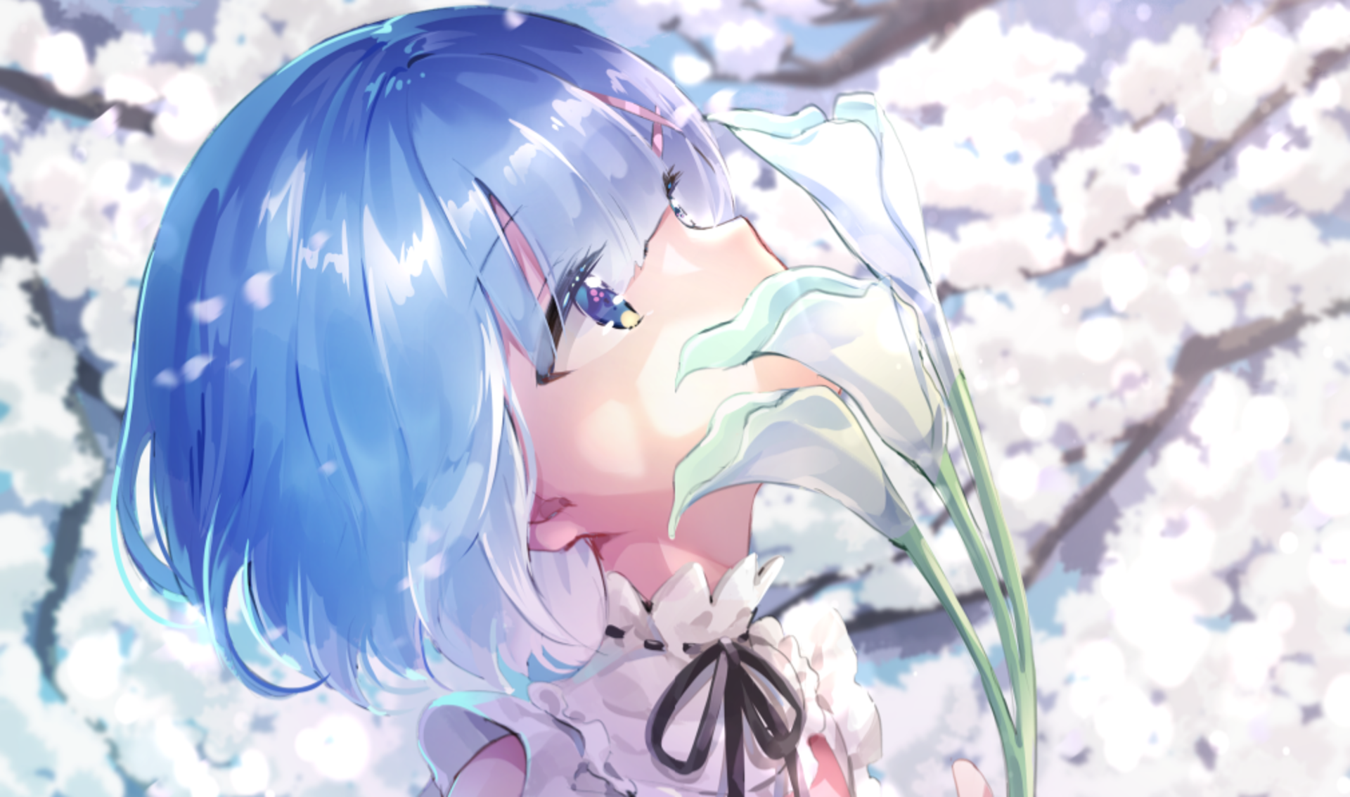 Detail Rem Re Zero Wallpaper Nomer 11