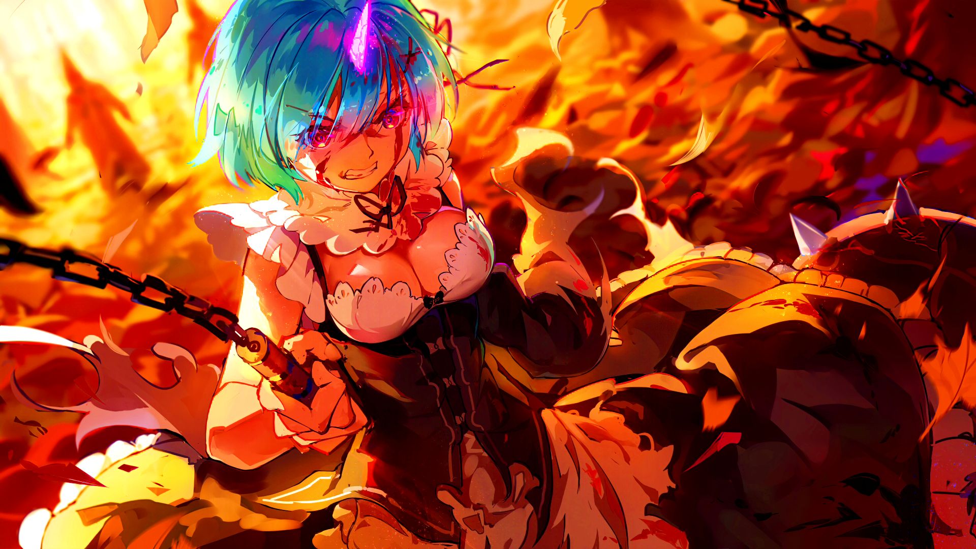 Detail Rem Re Zero Wallpaper Nomer 16