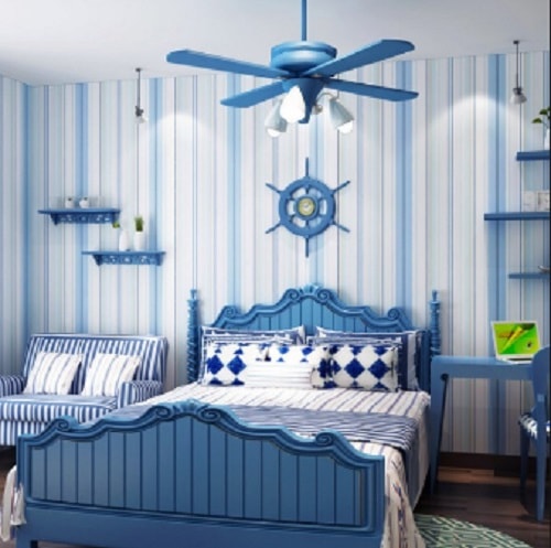 Detail Remaja Wallpaper Dinding Kamar Warna Biru Nomer 23