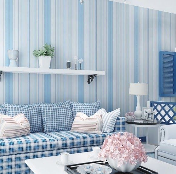 Detail Remaja Wallpaper Dinding Kamar Warna Biru Nomer 36