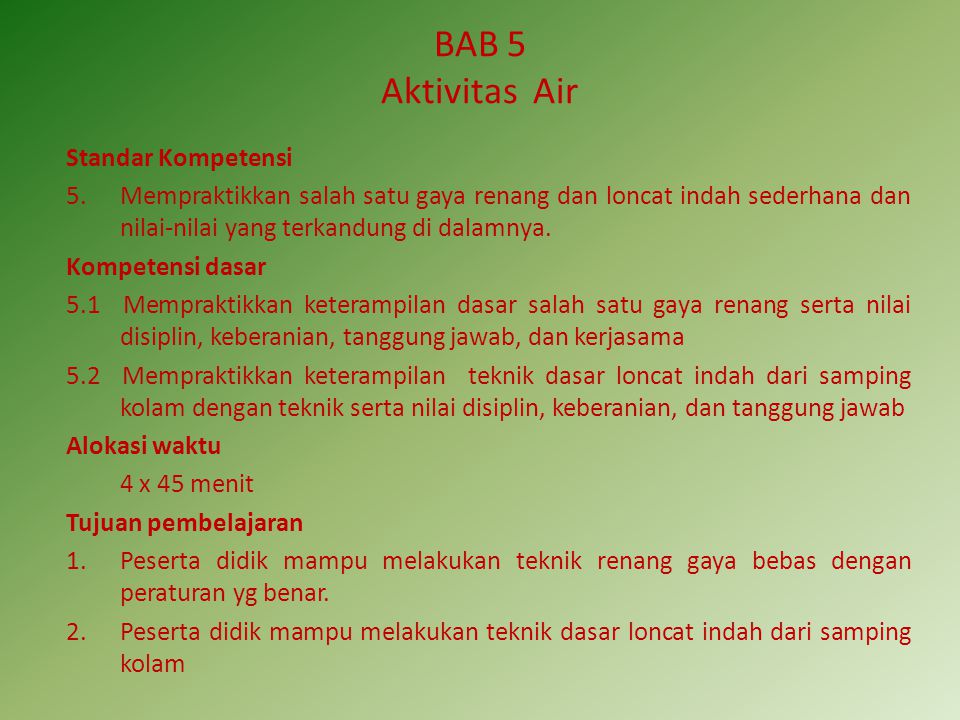 Detail Renang Ppt Nomer 21