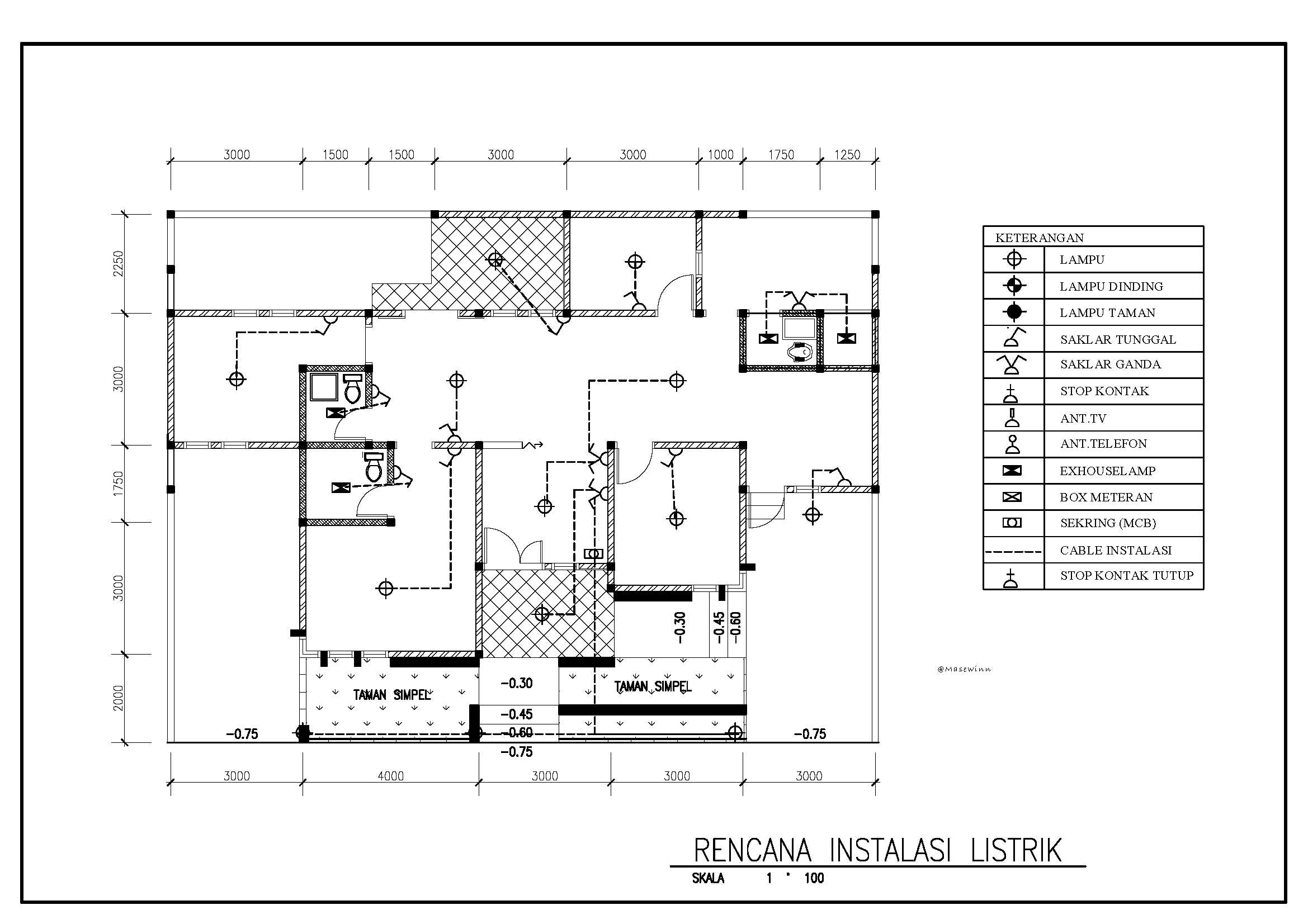 Detail Rencana Kelistrikan Gedung Perkantoran Gambar Kerja Rencana Kelistrikan Gedung Perkantoran Nomer 8