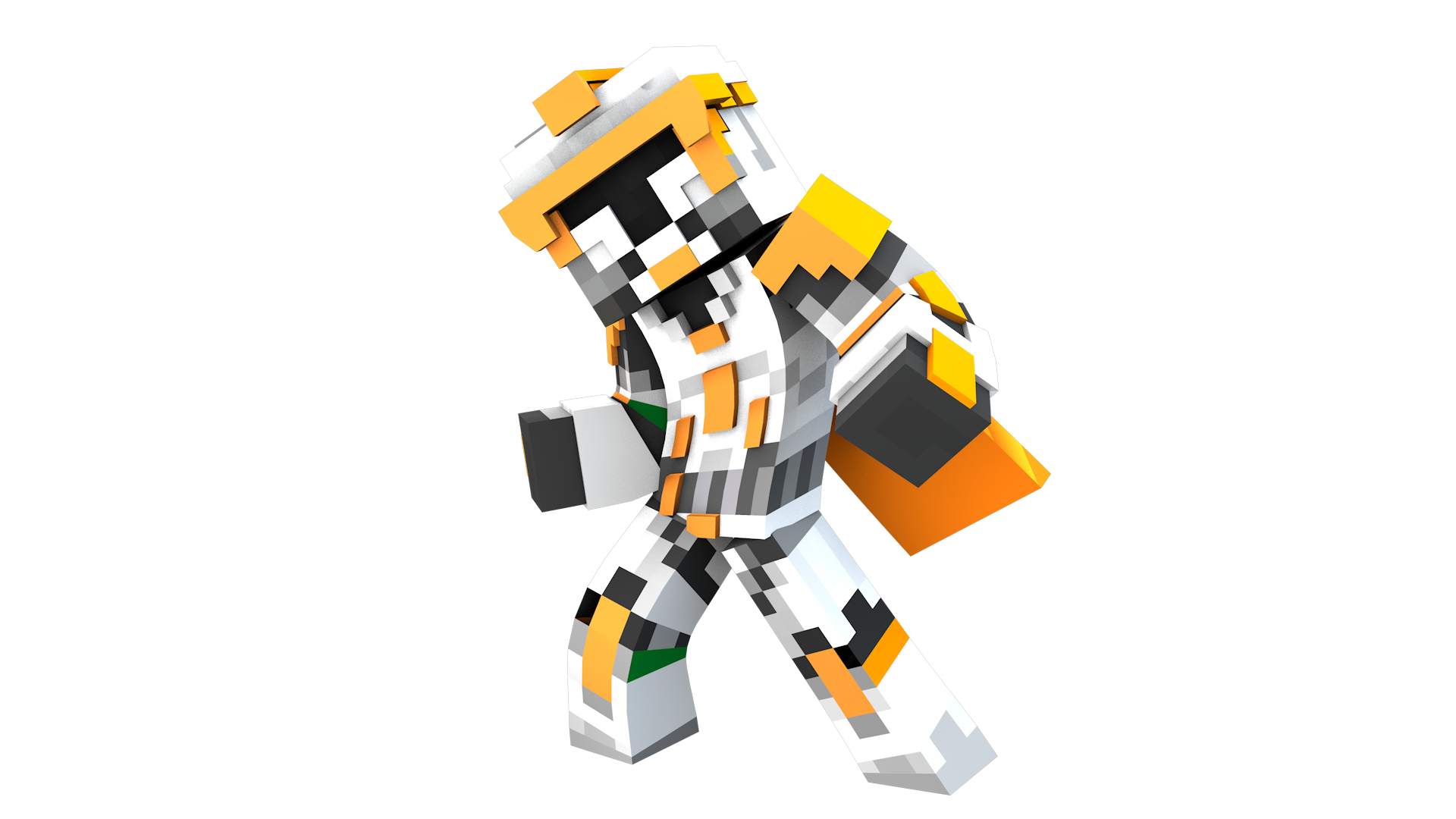 Detail Render Skin Minecraft Nomer 20