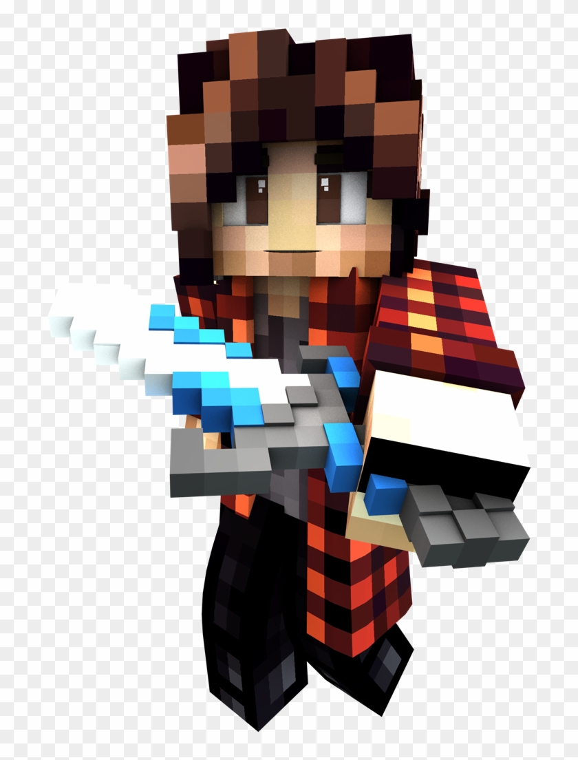 Detail Render Skin Minecraft Nomer 22