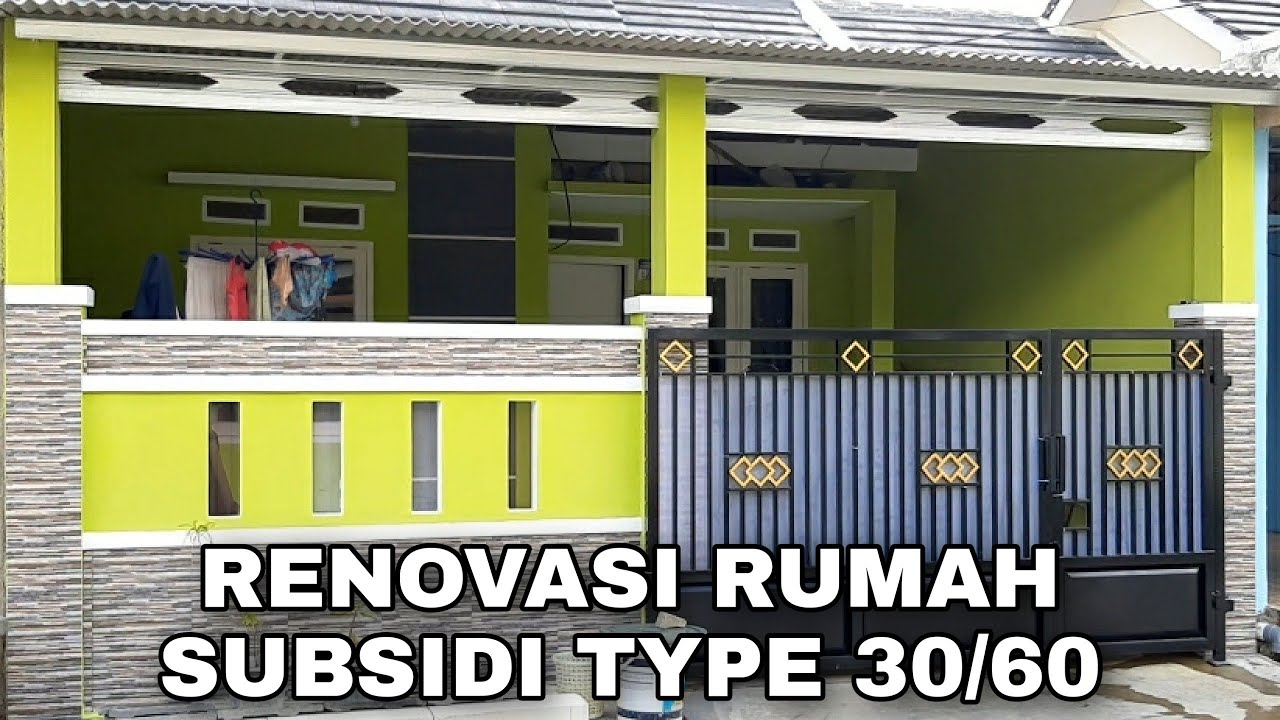 Detail Renovasi Rumah 30 60 Nomer 5