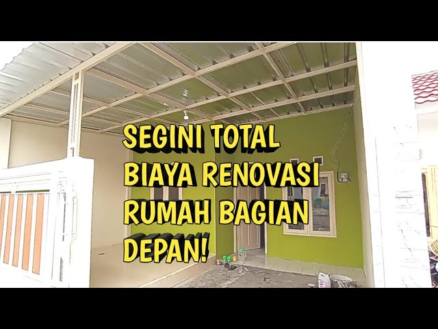 Detail Renovasi Rumah Bagian Depan Nomer 40