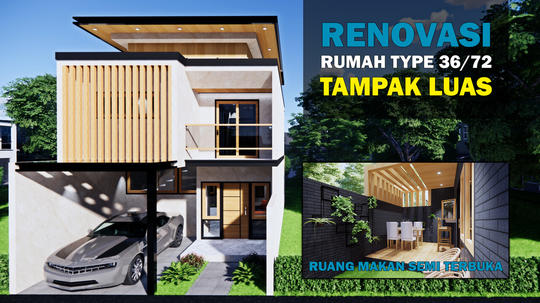 Detail Renovasi Rumah Type 36 Menjadi 2 Lantai Nomer 17