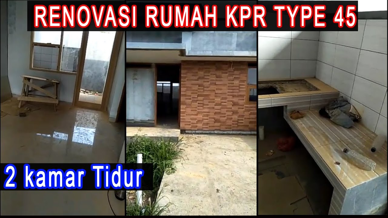 Detail Renovasi Rumah Type 45 Nomer 39