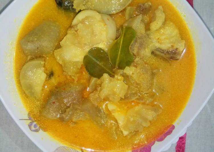 Detail Resep Gulai Kikil Ala Rumah Makan Padang Nomer 27