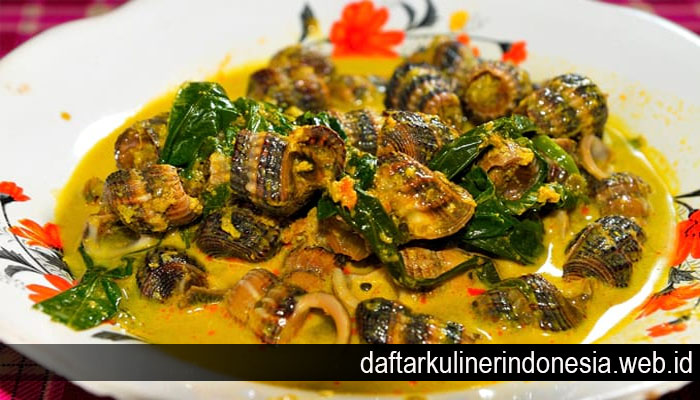 Detail Resep Masak Siput Laut Nomer 19