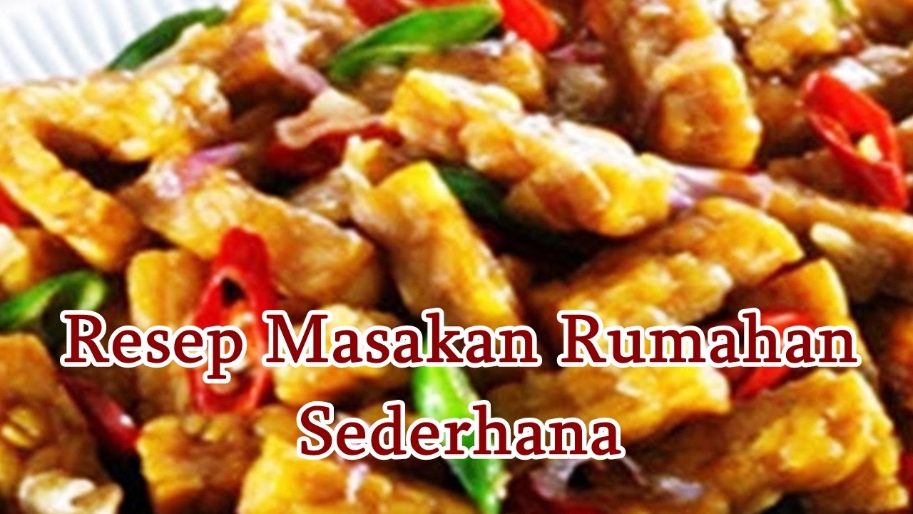 Detail Resep Masakan Rumah Sederhana Nomer 45