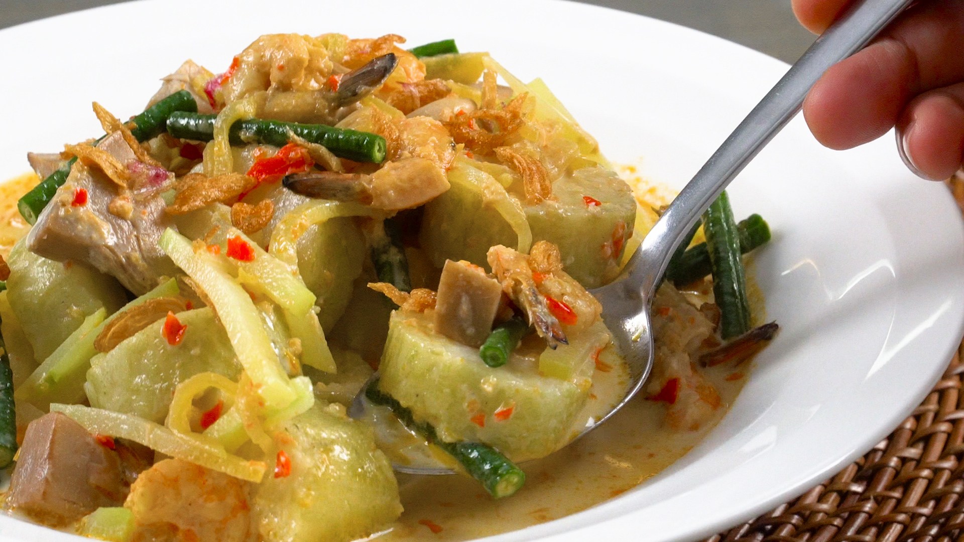 Detail Resep Membuat Sayur Ketupat Nomer 28