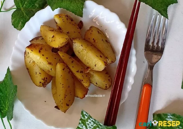 Detail Resep Potato Wedges Panggang Nomer 27