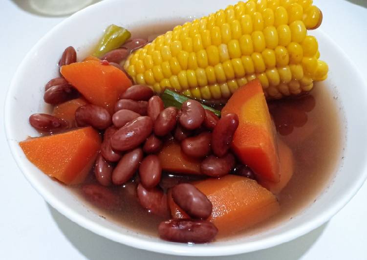 Detail Resep Sup Kacang Merah Vegetarian Nomer 4