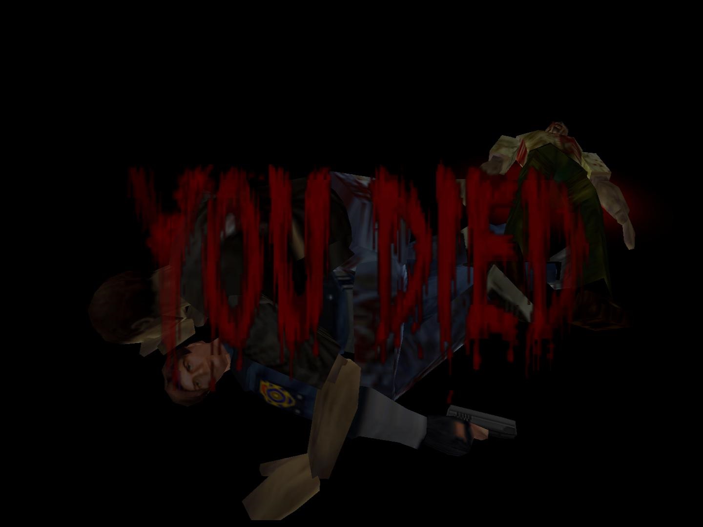Detail Resident Evil Game Over Screen Nomer 26