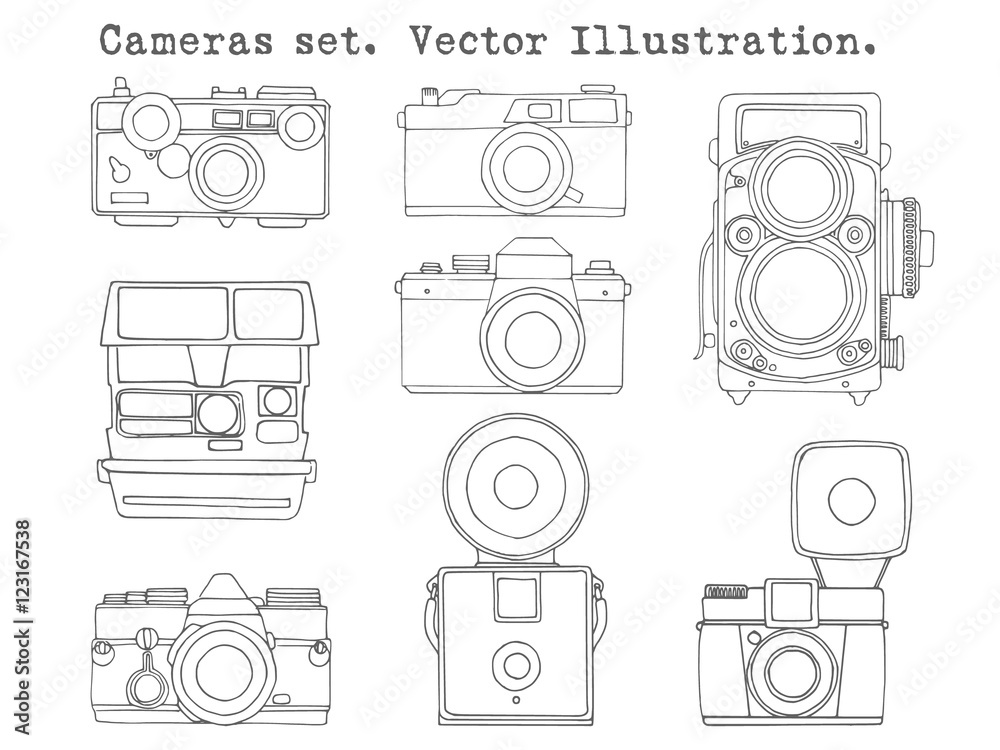 Detail Retro Camera Font Nomer 42