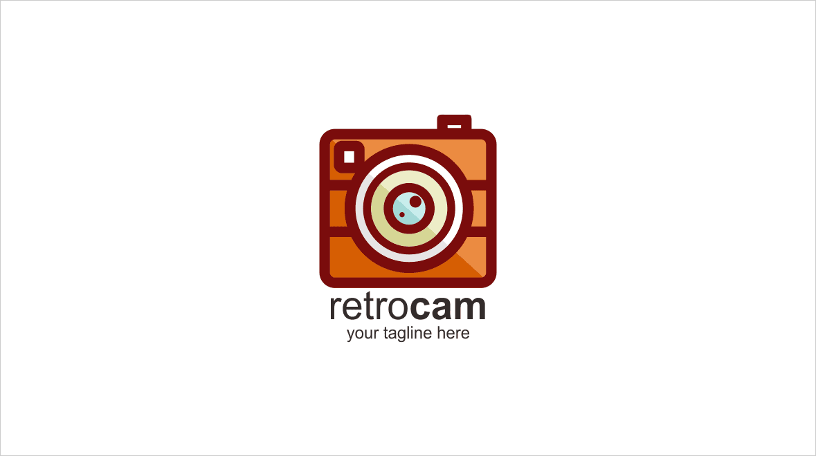 Detail Retro Camera Font Nomer 5