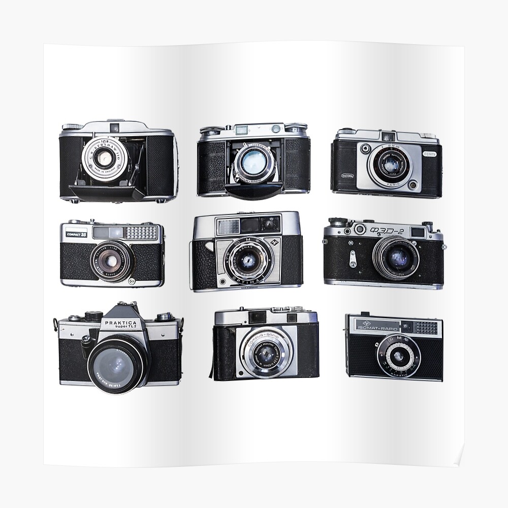 Detail Retro Camera Font Nomer 51