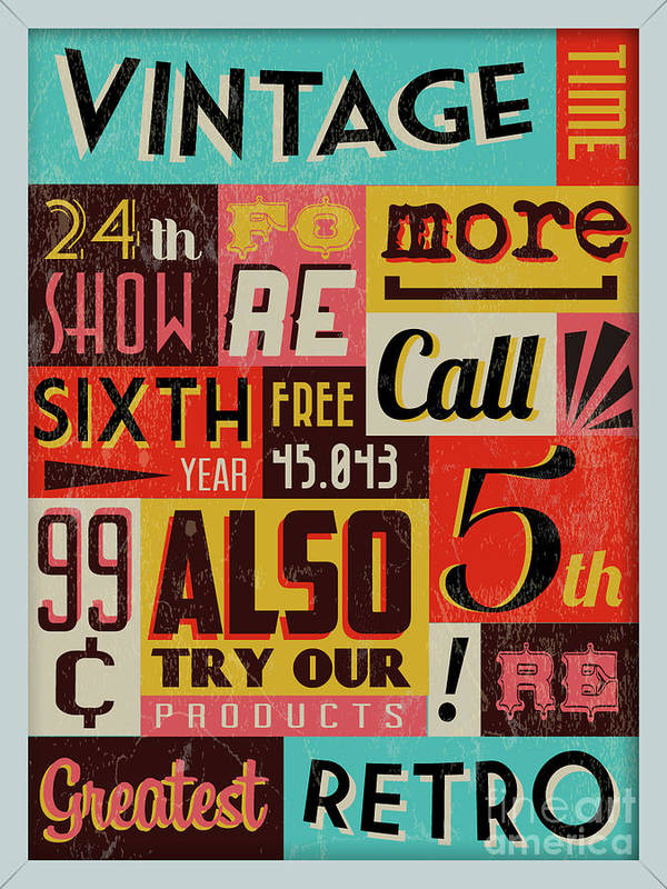 Detail Retro Vintage Posters Nomer 5