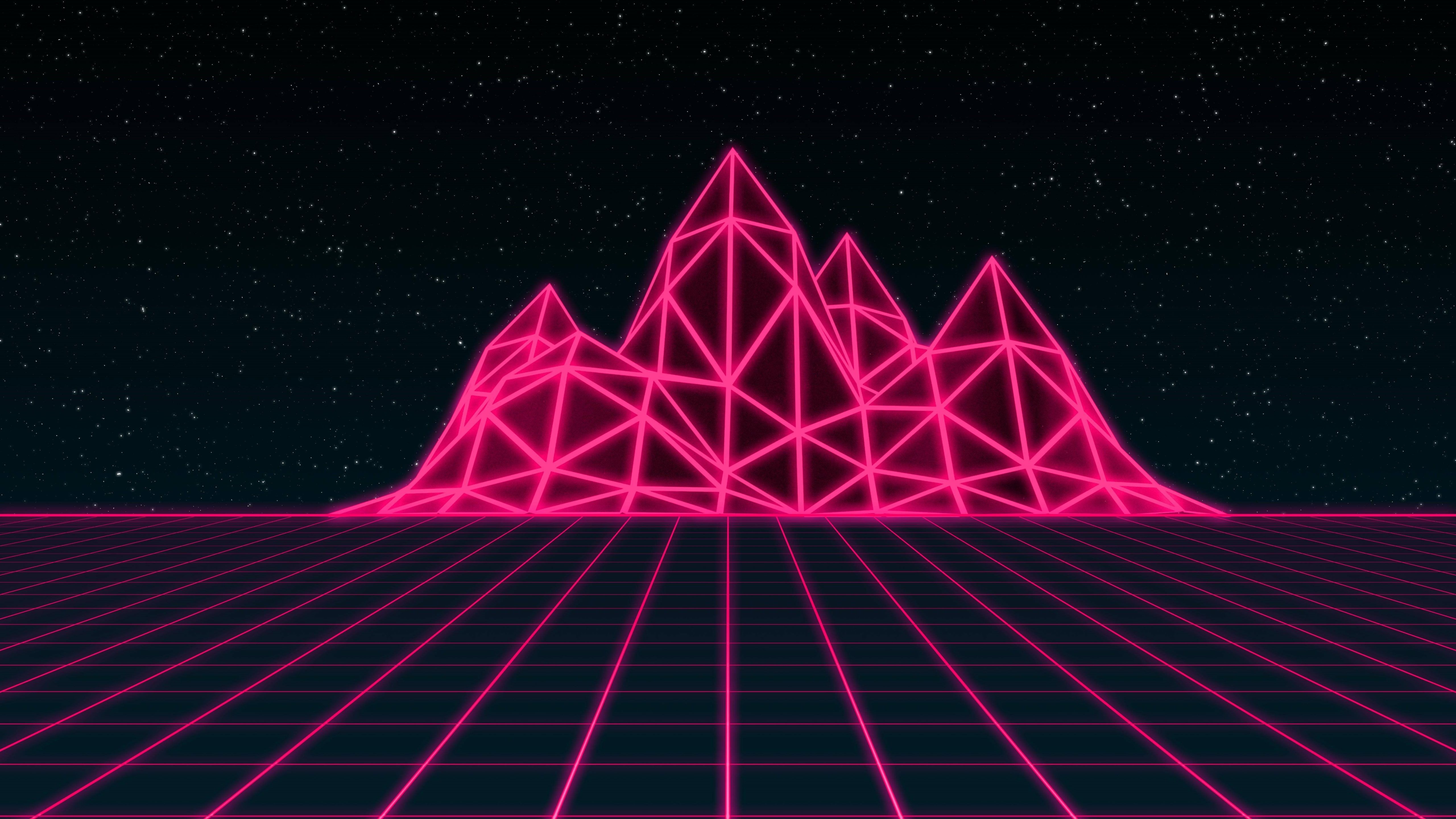 Detail Retro Wave Background Nomer 19