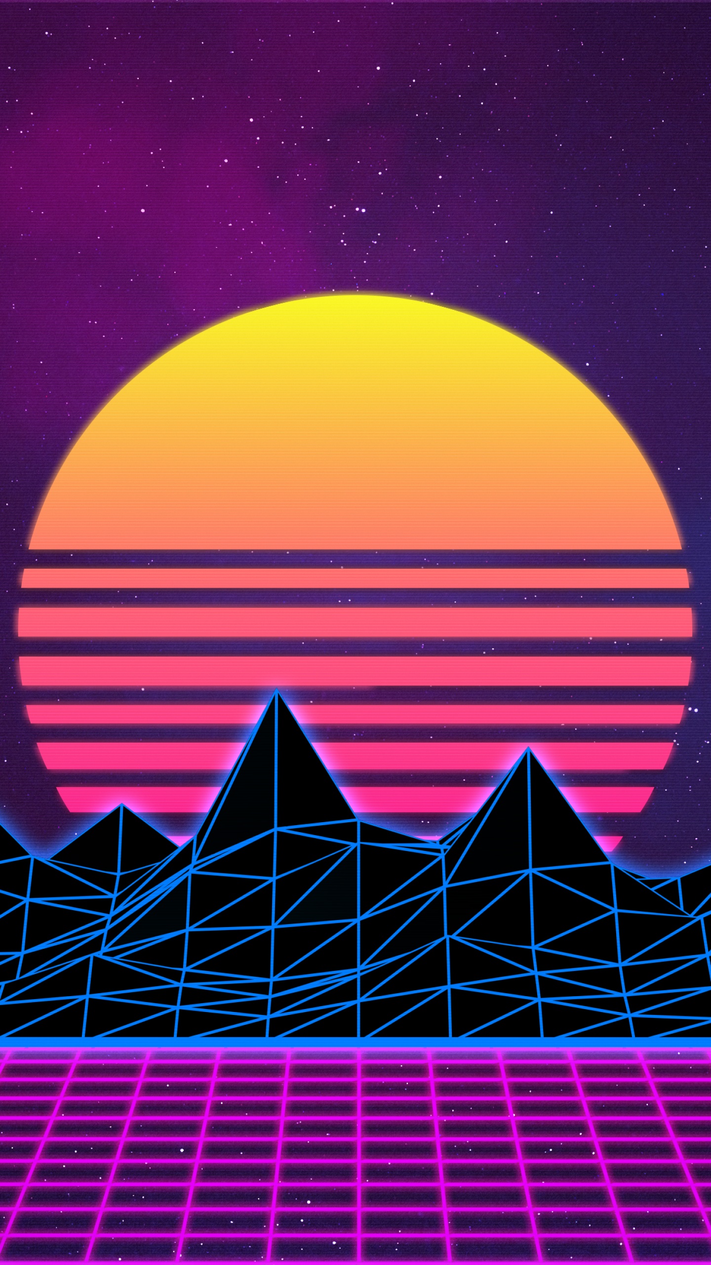 Detail Retro Wave Background Nomer 26