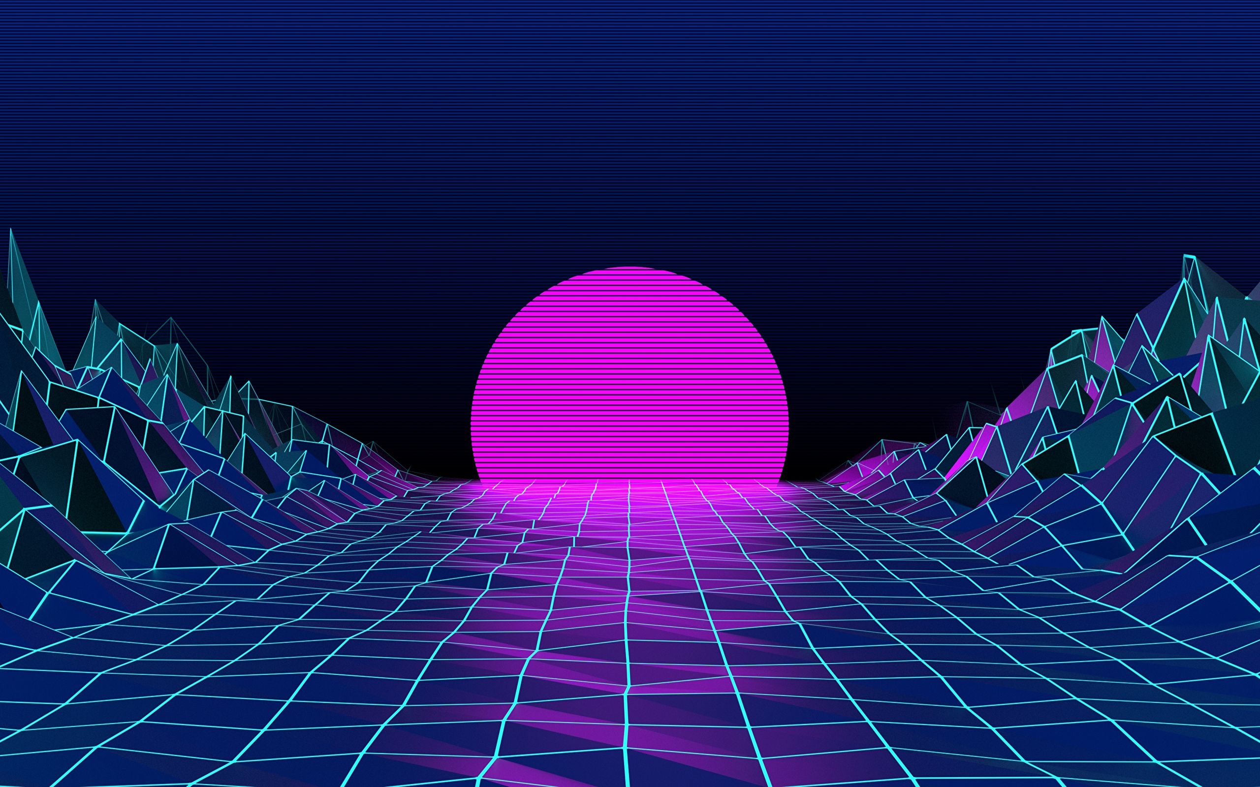 Detail Retro Wave Background Nomer 31