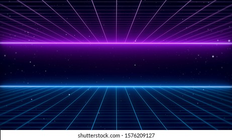Detail Retro Wave Background Nomer 38