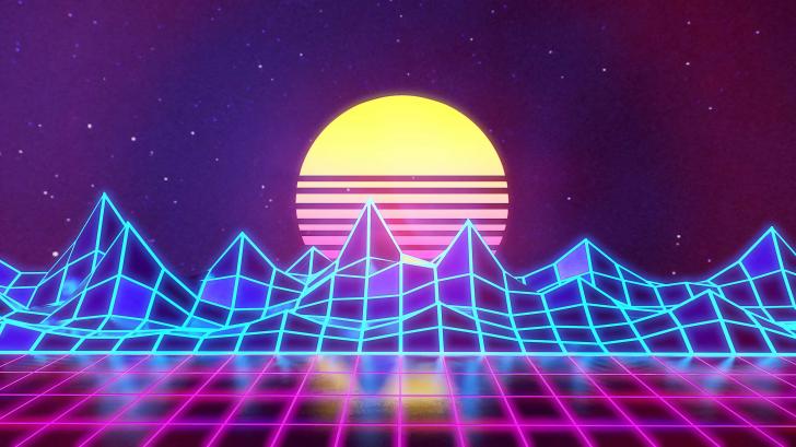 Detail Retro Wave Background Nomer 41