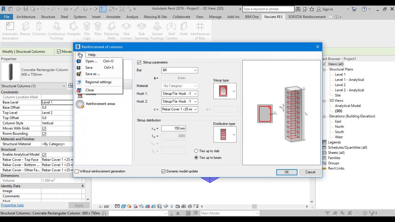 Detail Rex 2018 Revit Nomer 2