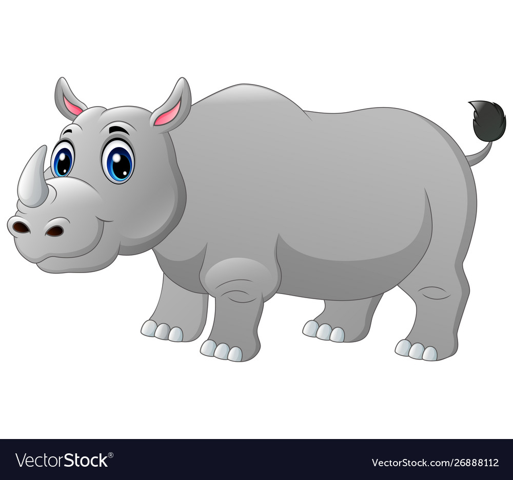 Detail Rhino Clipart Nomer 15